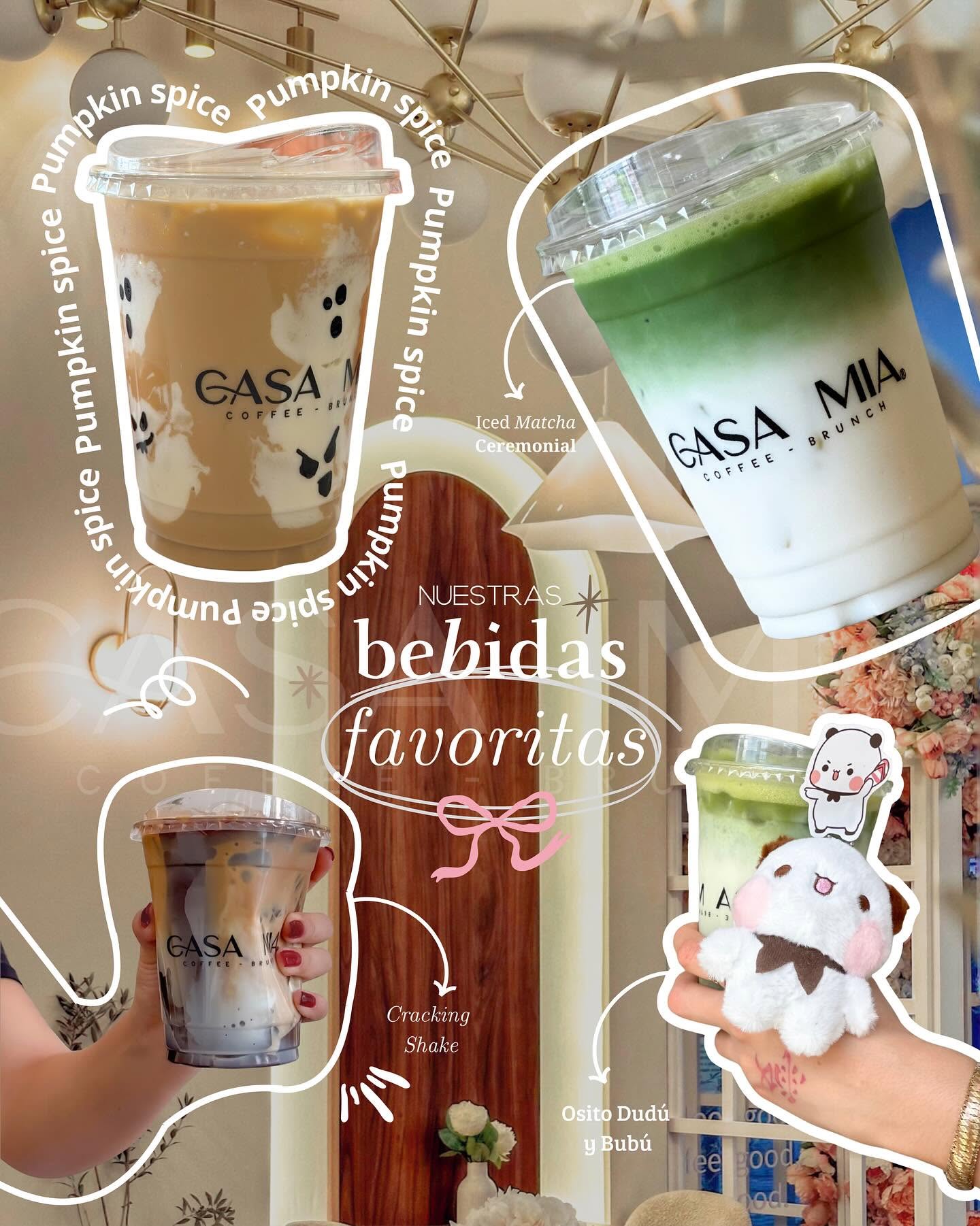 Publicación de Instagram: nuestras bebidas favoritas